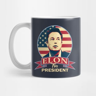 Elon For President Mug